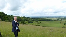 First Sight of the Skyline of Oxfordshire