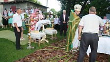 Pticha's parishioners in Kiev