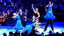 Joanne Clifton, Giovanni Pernice, Kevin Clifton, Karen Clifton, Aljaz Skorjanec, Janette Manrara, Katie Derham