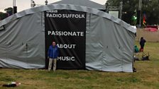 Folk East: Presenter Stephen Foster at Folk East