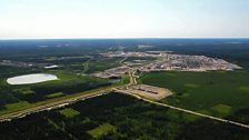 Christina Lake oil sands operation, south of Fort McMurray, Alberta