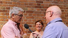 Conductor Richard Balcombe & presenter Ken Bruce