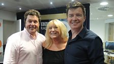 Rick Astley joins the team to perform live!