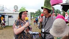 Greenbelt: ý Radio Northampton Presenters in Hats