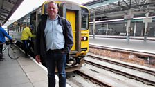 The Heart of Wales train