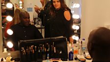 Melvin in make-up