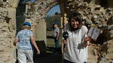 Next it was off to the ruins of St Margaret's church in Hopton-on-Sea