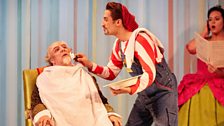 Jose Fardilha as Doctor Bartolo and Vito Priante as Figaro