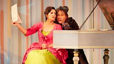 Daniela Mack as Rosina and Javier Camarena as Count Almaviva