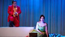 Javier Camarena as Count Almaviva and Daniela Mack as Rosina