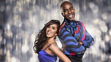 Melvin Odoom and Janette Manrara