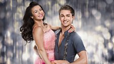 Claudia Fragapane and AJ Pritchard