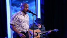 Shaun Escoffery performs...