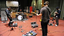 Thrice in session at Maida Vale