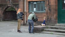 Samuel Johnston took on the role of Jimmy at school, desperate to make it on to the football team.