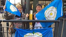 Watching the Yorkshire Rio Heroes Parade