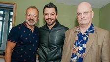 Dominic Cooper and Terry Johnson