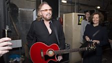 Barry Gibb: always ready to entertain