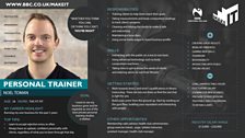 Career Card: Personal Trainer