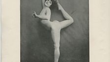 Le nu académique Journal of 1905 showing the newly discovered photos of Alda Moreno in the pose of ‘Dance Movement A'