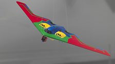 Mahwish Chishty's coloured model drones look like toys