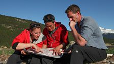 Felicity, Kevin and Dan plan their next stage of their adventure