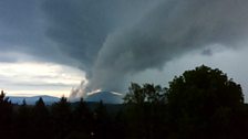 Clouds over Mount Anthony