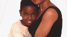 Beverley De Gale with her son Daniel