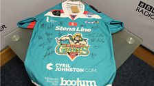 Signed Belfast Giants Jersey