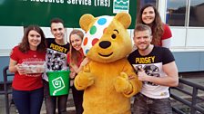 Sgioba Dè a-nis cho toilichte sa ghabhas comhla ri Pudsey