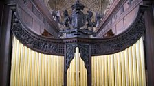 Pipes of organ at King's College Cambridge