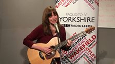 Sarah McQuaid in session on The Durbervilles Folk & Roots Show