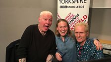 Louise Jordan with Lee and David Durberville at ˿ Leeds