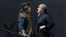 Alan Oke as Captain Vere and Alastair Miles as John Claggart