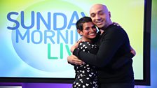 Naga Munchetty and Tommy Sandhu...