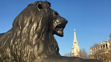 The spire of St.-Martin-in-the-Fields