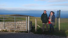 The summit of the Great Orme overlooks Parc Farm