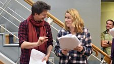 Lee Ingleby and Rosie Cavaliero