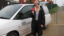 Anna started at Hemsby on the east coast for her first ever go at hunting the clues!