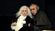 Christophe Morgagne as Spalanzani and Thomas Hampson as the Four Villains (Coppelius)