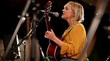 Laura Marling singing live in Studio 3 at Maida Vale