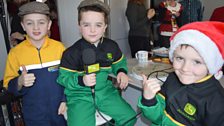 Ryan, Darragh and Michael perform on the John Toal Show