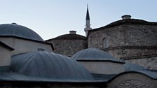 Mosque and Church rooftops