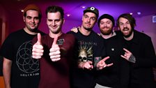 Beartooth in session at Maida Vale Studios