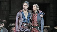 Elliot Madore as Mercutio and Virginie Verrez as Stéphano