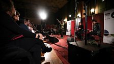 Craig David with Aaron Williams (guitar) and Ross Harris (drum pads) performing for Mastertapes