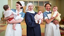 Midwives and Nun with babies