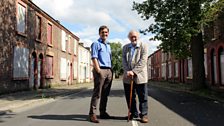 Stephen McGann and photographer Nick Hedges