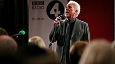 Tom Jones performing for Mastertapes