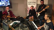 Roger Davies And His Band in session on The Durbervilles Folk & Roots Show